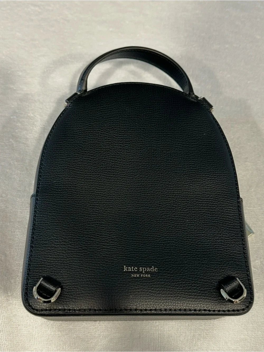 Kate Spade Amelia Francois French Bulldog Mini Convertible Backpack NWOT